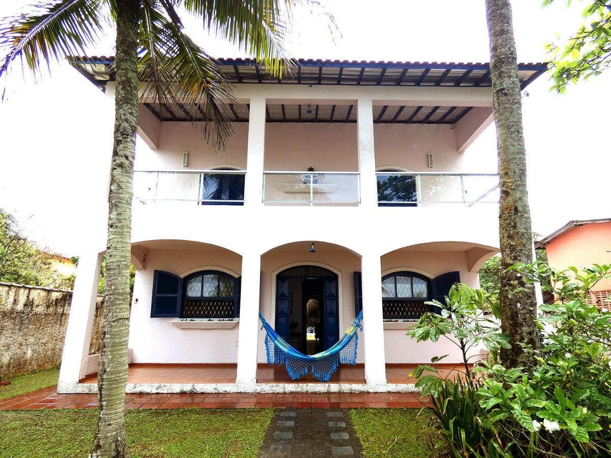 Casa C Churrasq E Wifi, Frente Ao Mar Bertioga Exteriör bild