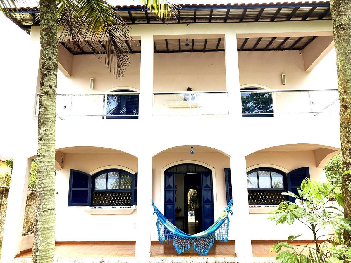 Casa C Churrasq E Wifi, Frente Ao Mar Bertioga Exteriör bild